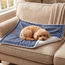 Jungolica Pet Products Taşıma Çantalı, Çift Taraflı, Su Geçirmez, Katlanabilir Çıtçıtlı 4 Mevsim Kullanılabilen Kedi ve Köpek Matı