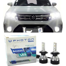 Photon Suzuki Vitara LED Xenon Uzun Far Ampulü Hb3 Access Yeni Seri Beyaz 2015-2021