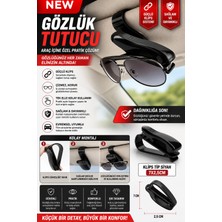 PINUKS Mercedes-Benz Gla 2019 Uyumlu Araç Içi Gözlük Tutucu | Güneşlik Klipsi | Premıum Kalite