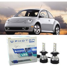 Photon Vw Beetle LED Xenon Kısa Far Ampulü H1 Access Yeni Seri Beyaz 1997-2005