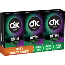 Okey Ritim 30'lu Prezervatif
