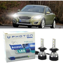 Photon Volvo C30 LED Xenon Kısa Far Ampulü H7 Access Yeni Seri Beyaz 2006-2012