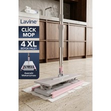 Premini Pratik Click Mop Asansörlü Mekanizma 32CM + 8 Adet Kullan At Bezleri