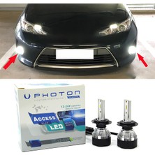 Photon Toyota Auris LED Xenon Sis Farı Ampulü H16 Access Yeni Seri Beyaz 2012+