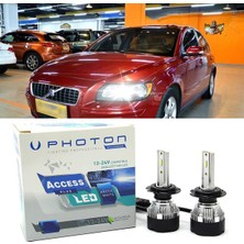 Photon Volvo S40 LED Xenon Uzun Far Ampulü H7 Access Yeni Seri Beyaz 2004-2012