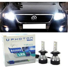 Photon Vw Passat B6 LED Xenon Kısa Far Ampulü H7 Access Yeni Seri Beyaz