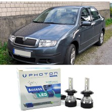 Photon Skoda Fabia 1 Sis Far Ampulü H3 Access Yeni Seri Beyaz 1999-2006