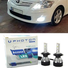 Photon Toyota Auris LED Xenon Uzun Far Ampulü Hb3 Access Yeni Seri Beyaz 2006-2012