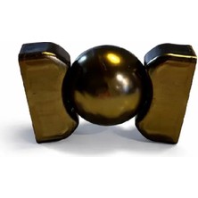 Katar 60X25 Hareketli Küre Dirsek Bronz 2'Li