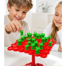 LRS Store Kurbağa Frog Denge Oyunu (Zarlı) Eğitici Eğlenceli Kutu Oyunu (Poşetli)