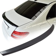 X Power Tuning Mercedes W204 Plastik Parlak Siyah Boyalı Spoiler
