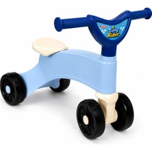 Dede Tiny Rider Minik Sürücü Ilk Binicim Denge ve Sürüş Oyuncağı 12+ Ay Mavi