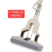 Premini Kendinden Sıkmalı Süngerli Mop ve Yedek Uç ile Pratik Temizlik