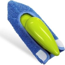 Premini Çift Taraflı Mikrofiber El Mopu, Pratik ve Etkili Temizlik Aracı