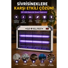 Kılıforyum 20W Elektrikli Sinek Öldürücü Cihaz Çift Uv Lambalı Sessiz Sivrisinek ve Haşere Yok Edici