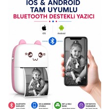 Bluetooth Mini Yazıcı Taşınabilir Termal Yazıcı Ios Android