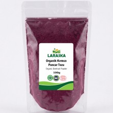Laraska Organik Kırmızı Pancar Tozu 100G Organic Beetroot Powder