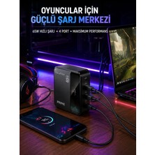 My Best Store 4 Girişli Hızlı Şarj Destekli Masaüstü Şarj Istasyonu