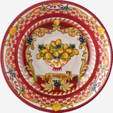 Empressco Kırmızı Melamin Kase 20 Cm, Sağlam ve Şık Tasarım