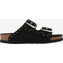   Kadın Terlik G105592 Genuins Honolulu Lead Velour Black