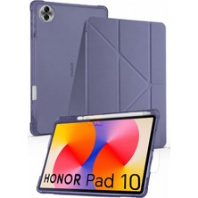 Nezih Case Honor Pad 10 12.1 Inch Uyumlu Trifolding Kalem Bölmeli Arkası Yumuşak Kılıf