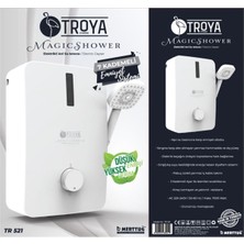 Empressco Enerji Tasarruflu Elektrikli Banyo Şofbeni 7000W, Güvenli ve Hızlı Sıcak Su