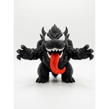 Demirhan3D 🕷️👑 Venom Bowser Figürü | Pla  | 13X12X14 cm | Doğa Dostu Koleksiyon Dekoru |