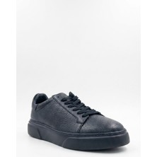 Ustalar Ayakkabı Lacivert Hakiki Deri Sneaker Ayakkabı 632.2501