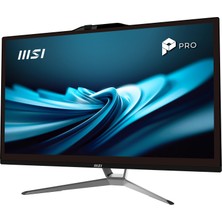 MSI PRO AP222T 14MA-607XEU Intel Core i5 14400 16GB 512GB SSD Freedos Dokunmatik Siyah 21.5" All In One Bilgisayar