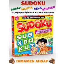 Empressco Ahşap Sudoku Oyunu – Eğlenceli ve Zihni Geliştirici Bulmaca