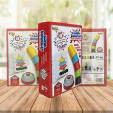Empressco Renkli Hızlı Akıllı Pratik Heyecanlı Zıp Zıp Bardaklar 6 Kişilik (30 Adet)