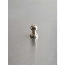 Raz 10'lu Manyetik Metal Raptiye Seti - Metal Pano Mıknatısı ve Magneti / Neodyum Mıknatıs/ Magnetic Push Pin