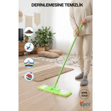 Premini 2'li 50 cm Mikrofiber Şönil Püsküllü Yedek Mop, Temizlik Için Ideal