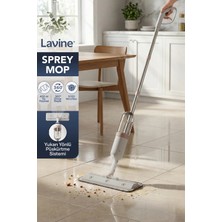 Premini Pratik Sprey Mop Temizlik Seti, Mikrofiber Bez ve Püskürtme Sistemi