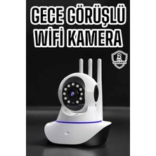 Karahanbey Ev Kamerası Wifi Kamerası Video Kayıt Çift Yönlü Hareket Sensörü Bebek -