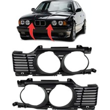 Bmw 5 Serisi E34 (1988-1993) Uyumlu Ön Panjur Takımı Sıfır Ithal Ürün