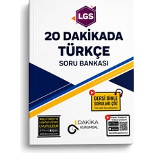 Lgs 20 Dakikada Türkçe Soru Bankası | Video Çözümlü | Güncel Konu Anlatımlı | 20 Dakika Yayınları