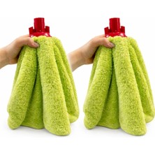 Premini Mikrofiber Joker Mop Başlık Ucu 2'li 360 Gsm, Temizlikte Pratik ve Etkili