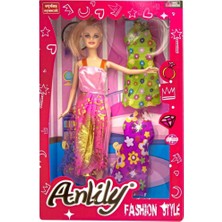 Karahanbey Anlily Yedek Elbiseli Bebek Seti - 02252 (Lisinya)