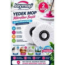 Premini Iki Parça Mikrofiber Yedek Mop Seti – Ultra Emici ve Dayanıklı