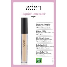 Aden Liquid Concealer - 01 Light(Açık)