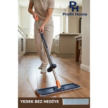 Premini Büyük Boy Kendinden Sıkmalı Paspas Yedek Bezli, Pratik ve Temiz Kullanım