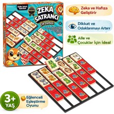 Empressco Ahşap Montessori Zeka Satrancı Çin Daması Eşleştirme Oyunu