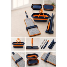 Premini Pratik Mikrofiber Katlanabilir Yer Paspası – Kendinden Sıkmalı ve Su Geçirmez