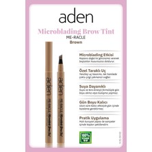 Aden Me-Racle Microblading Brow Tint - Microblading Kaş Tinti Brown(Kahverengi)