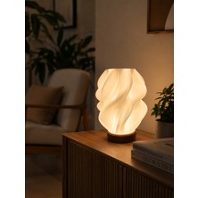 Modern 3D Tasarım LED Masa Lambası - Aura