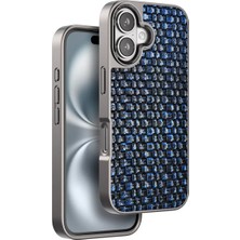 Bezos iPhone 16 Brand Kapak - Lacivert