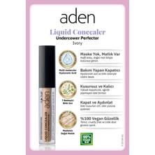 Aden Liquid Concealer Undercower - Likit Kapatıcı 02 Ivory(Fildişi)