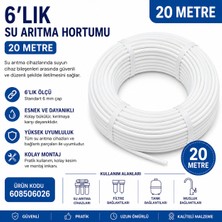Bezos 6’lık Su Arıtma Hortumu 20 Metre 608506026