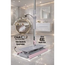 Premini Kendinden Sıkıştırmalı Otomatik Mop, 4x Bez Uyumu, Pratik Temizlik